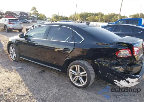 2014 Volkswagen Passat 2.0L Tdi Se из США, поврежденный, VIN 1VWBN7A3XEC104249